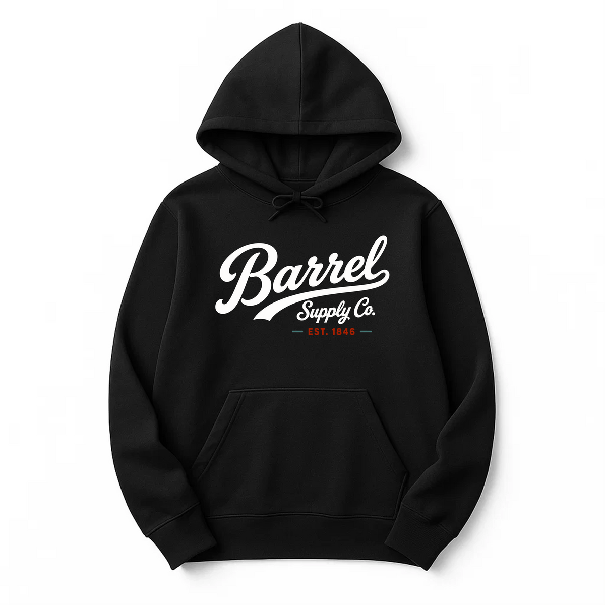 Barrel Vintage Script | Heavyweight Pullover Hoodie