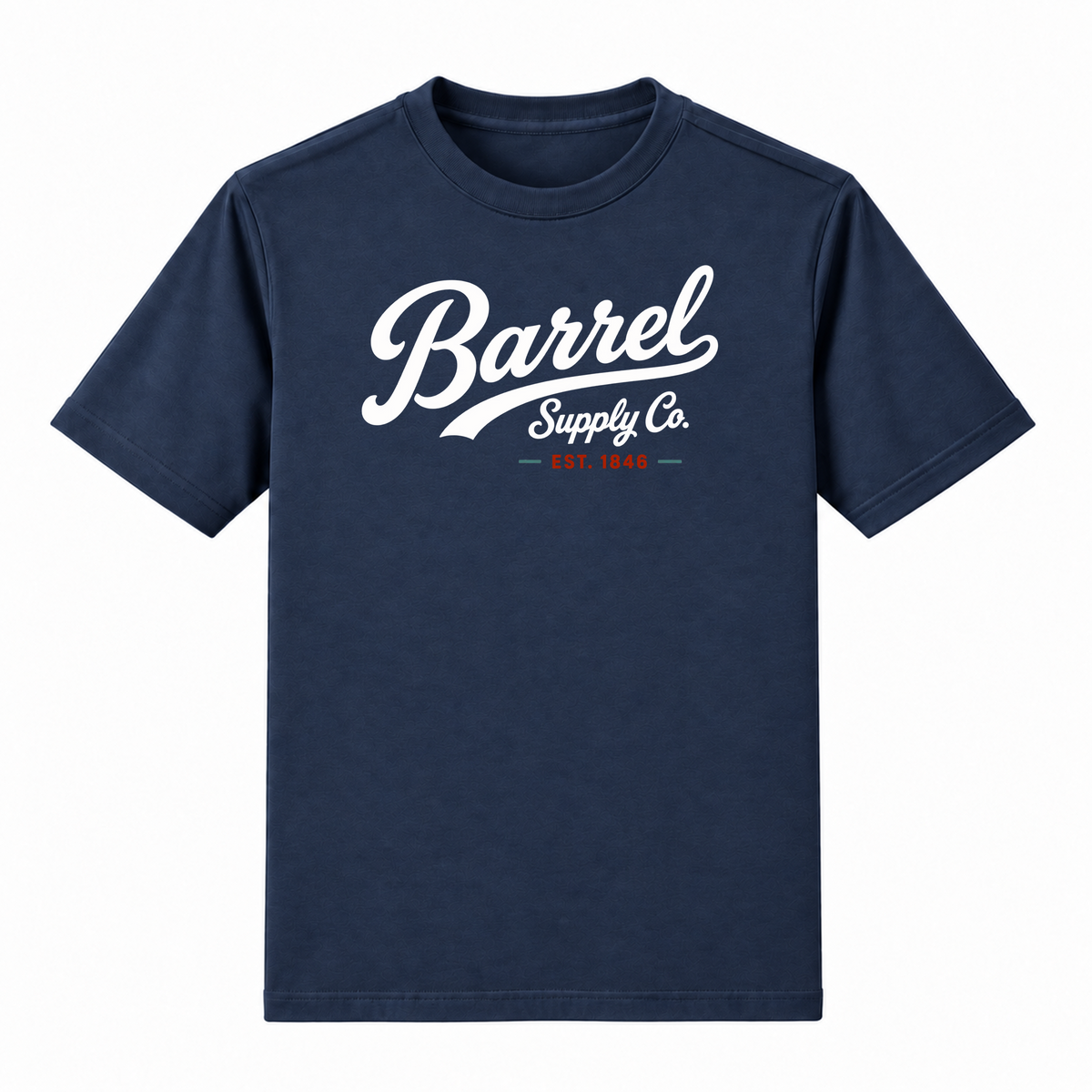 Barrel Vintage Script | Youth Posi-UV Tee