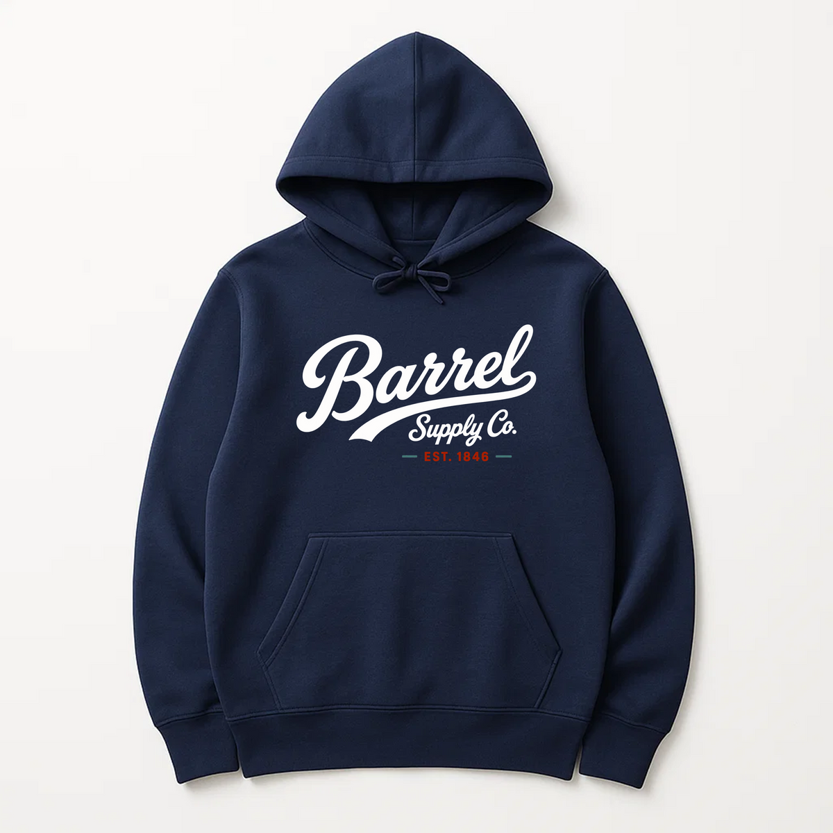 Barrel Vintage Script | Heavyweight Pullover Hoodie