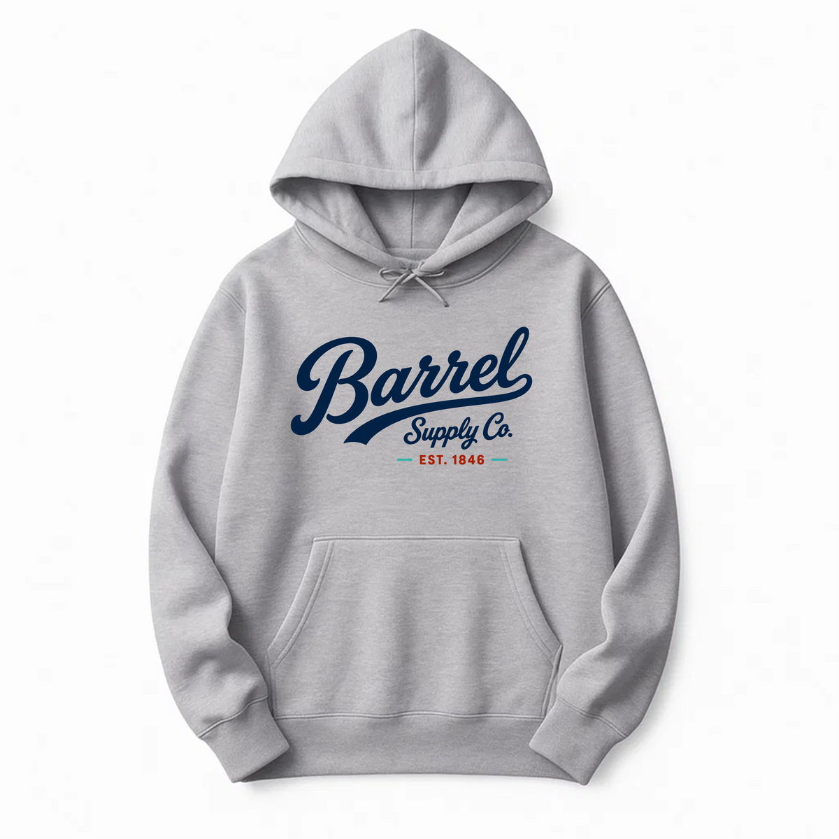 Barrel Vintage Script | Heavyweight Pullover Hoodie