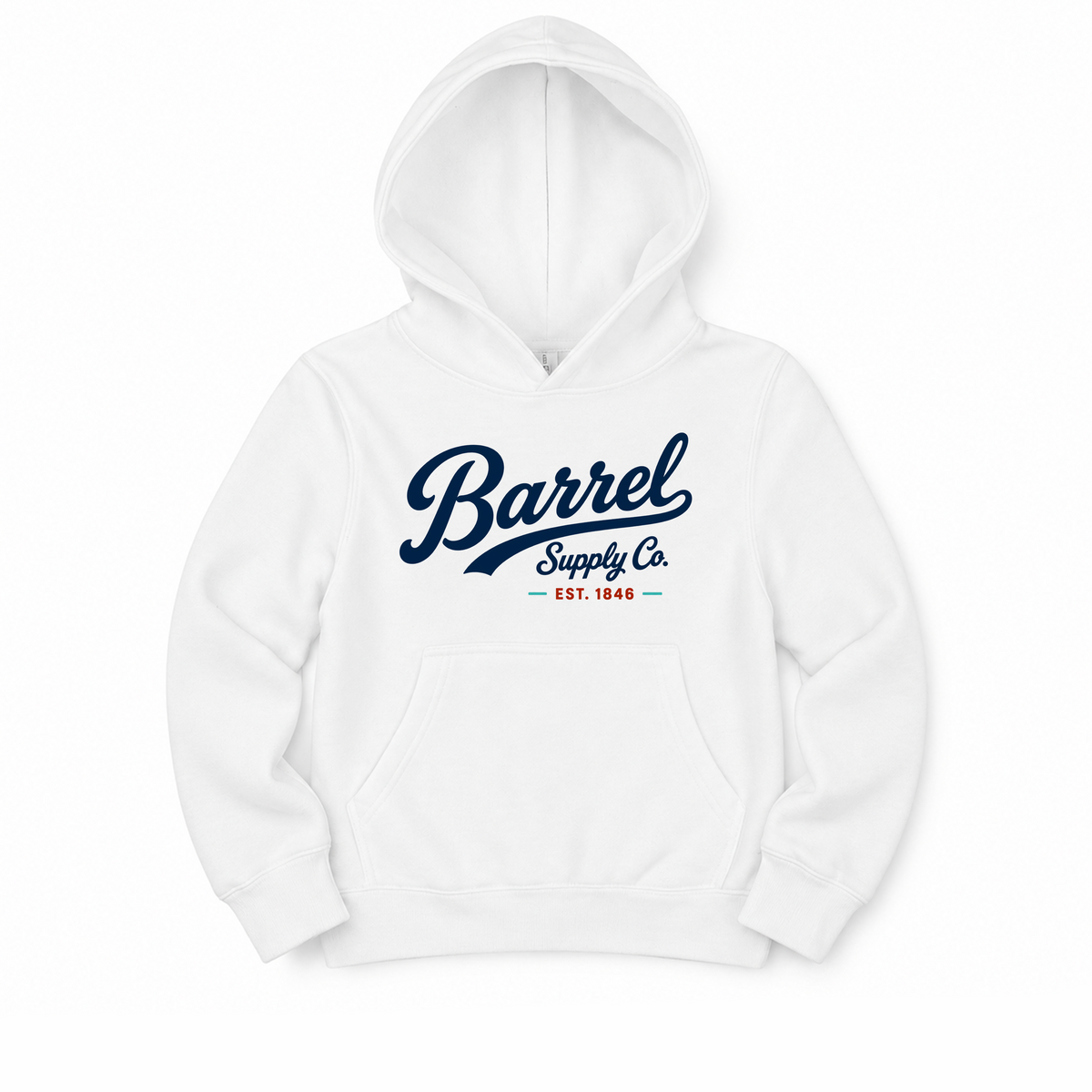 Barrel Vintage Script | Youth Hoodie
