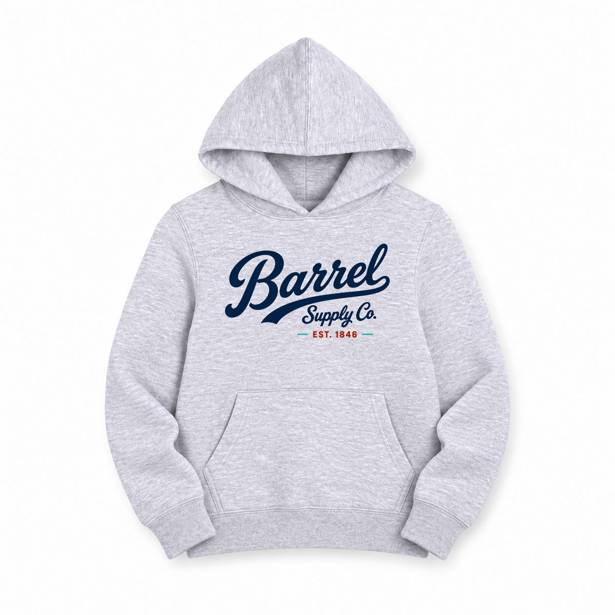 Barrel Vintage Script | Youth Hoodie
