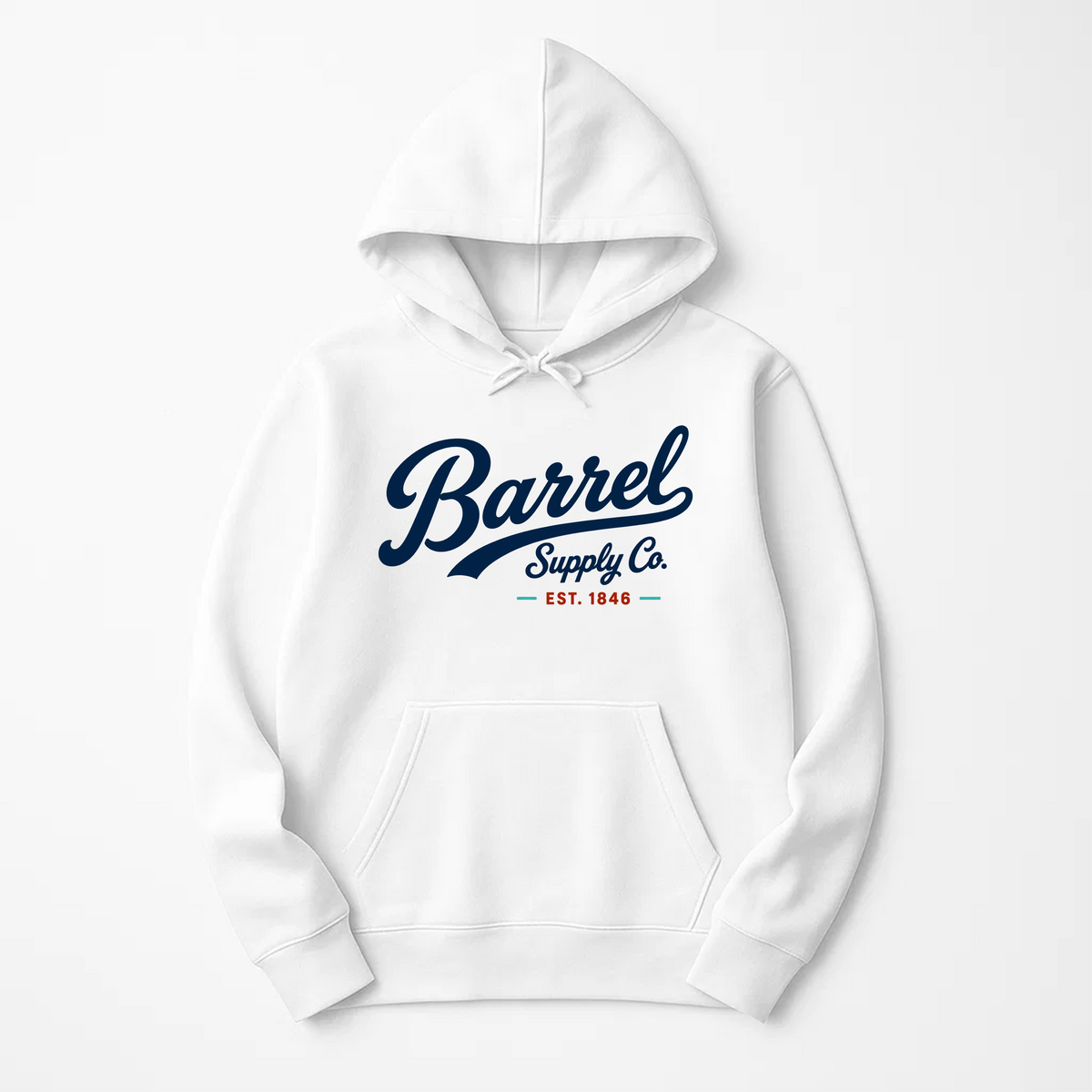Barrel Vintage Script | Heavyweight Pullover Hoodie