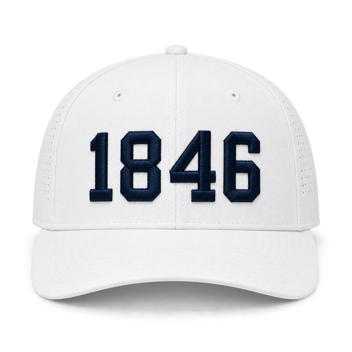 Hoboken 1846 | Embroidered Perforated Snapback