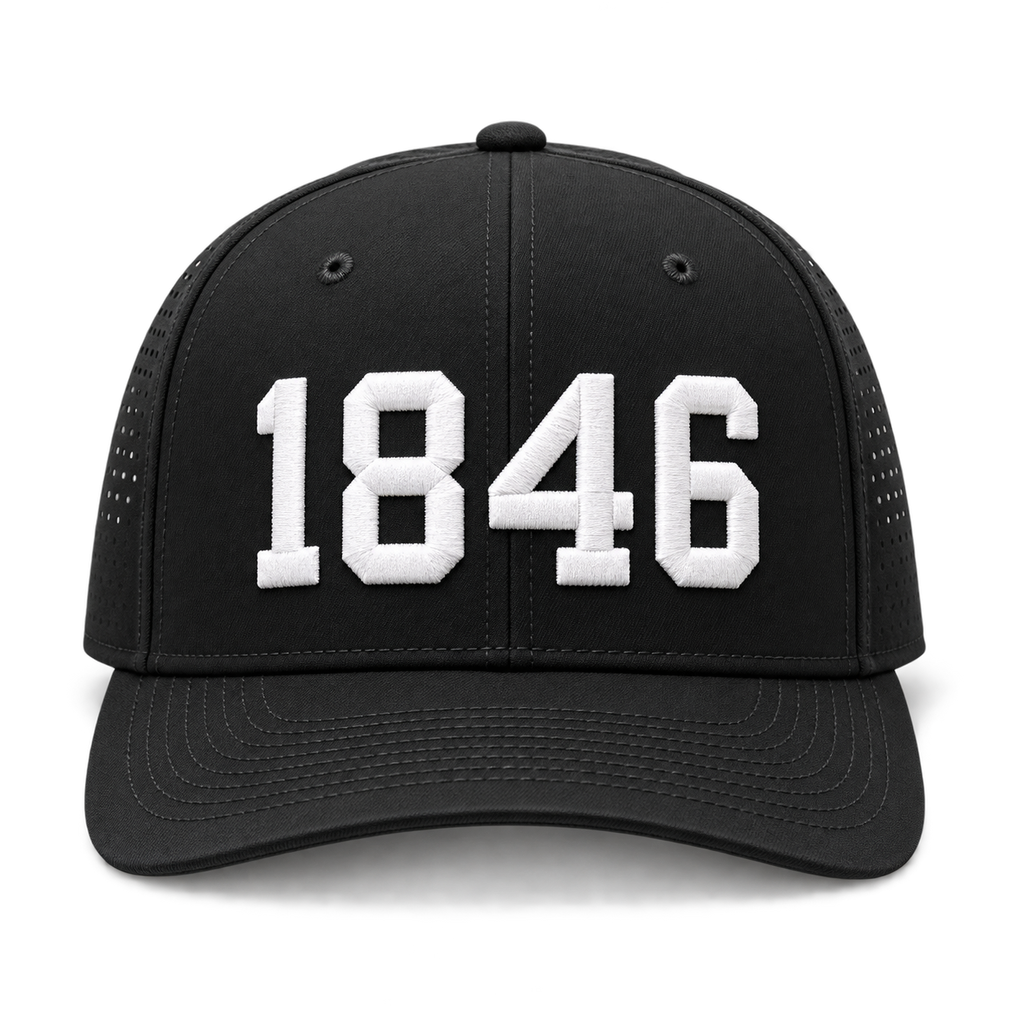 Hoboken 1846 | Embroidered Perforated Snapback