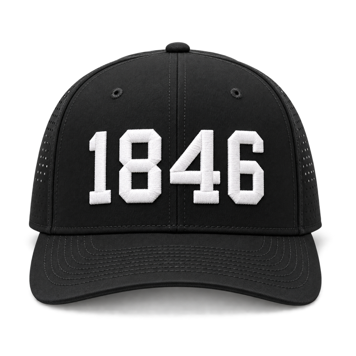 Hoboken 1846 | Embroidered Perforated Snapback
