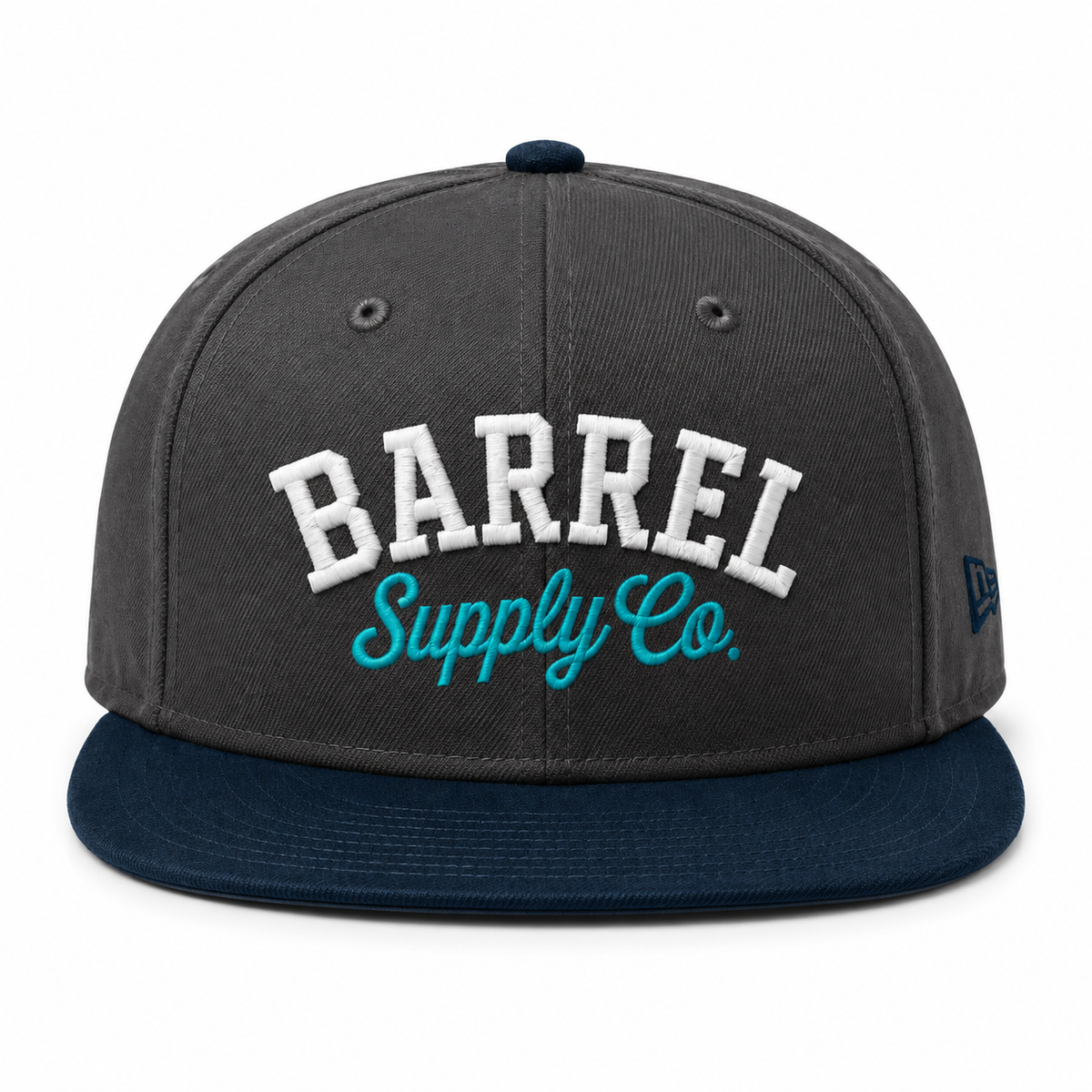 Barrel Supply | Embroidered Flat Bill Snapback